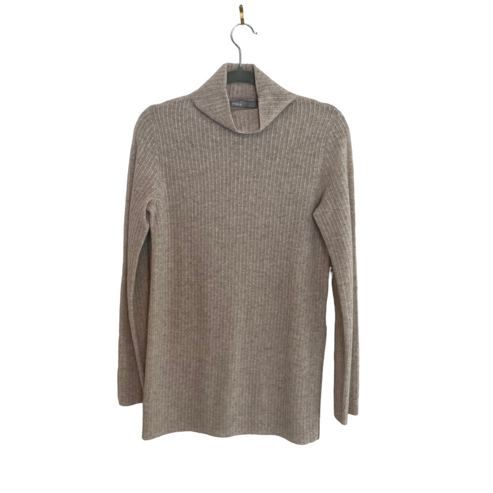 Vince Ribbed Turtleneck